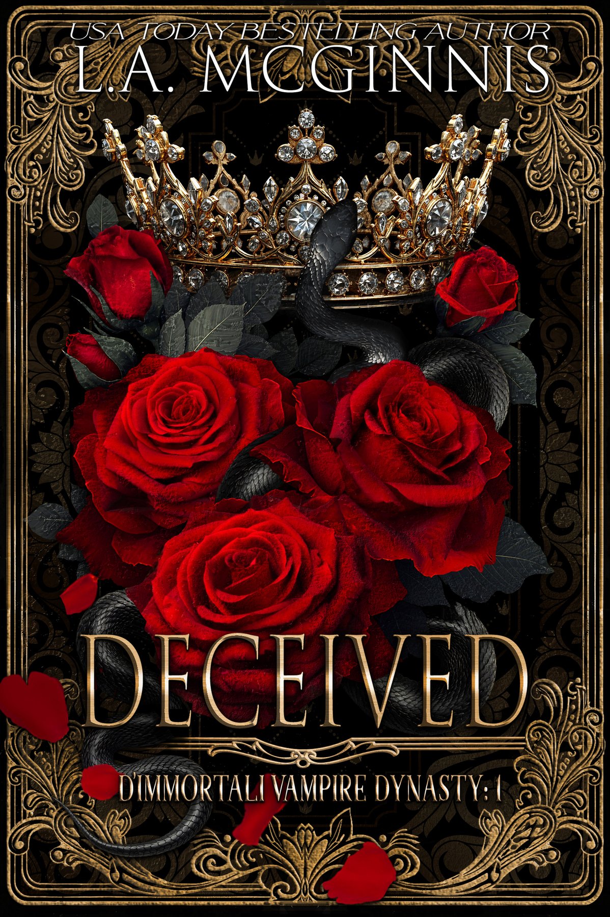 Cover of Deceived: The D'Immortali Vampire Dynasty: 1