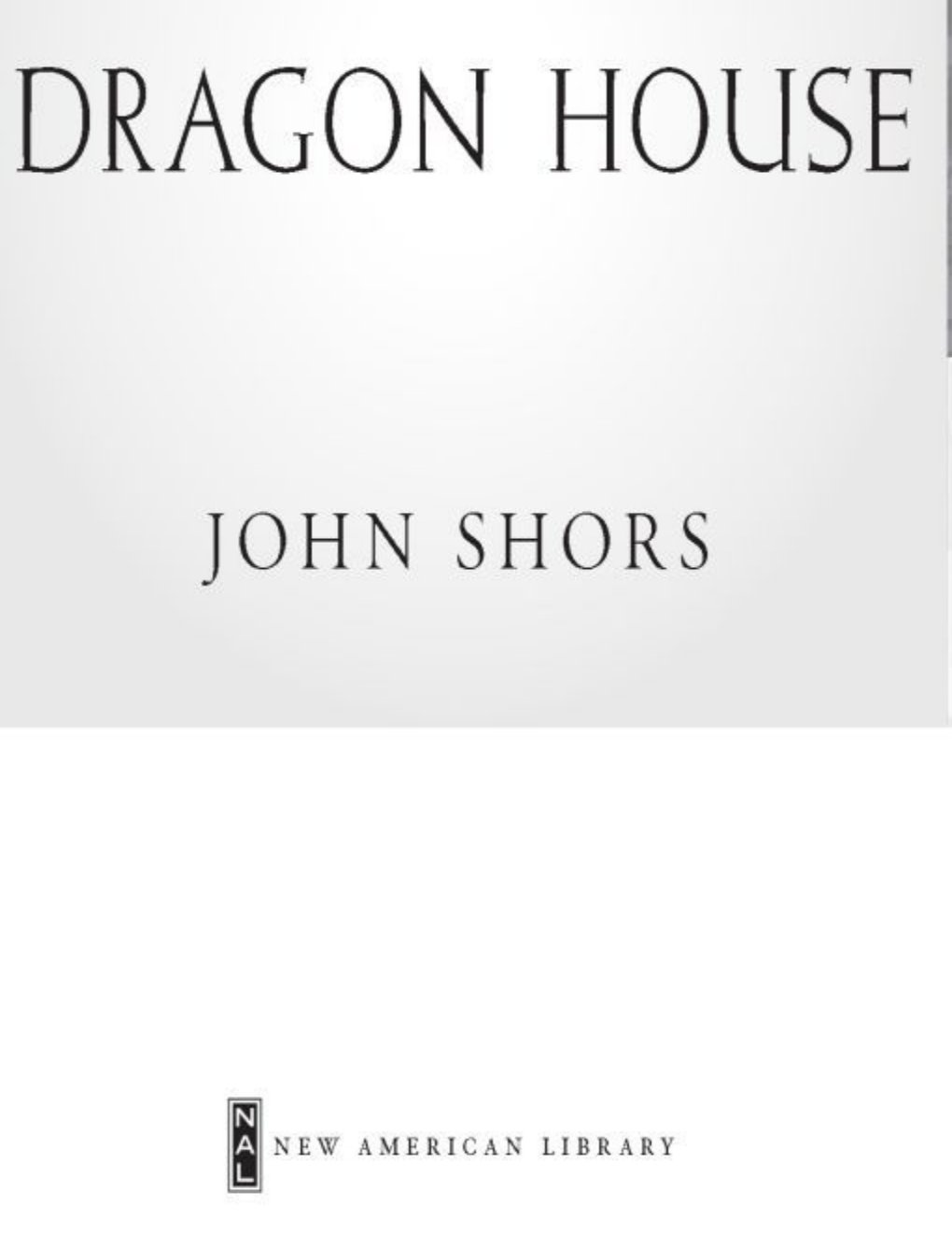Cover of Dragon House (2010)