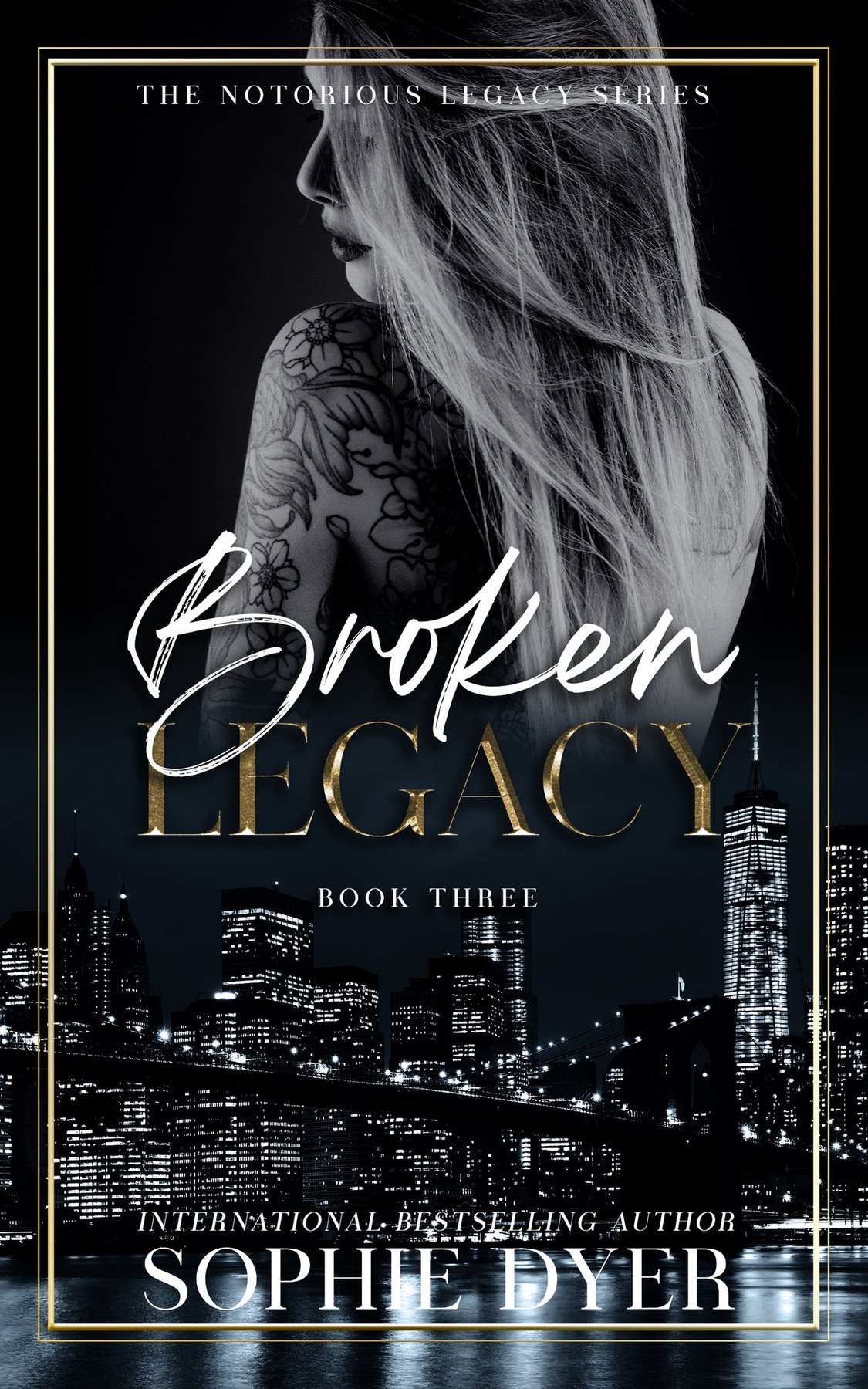 Cover of Broken Legacy: A Dark Mafia romance (FFM) (Book 3): The Notorious Legacy Series