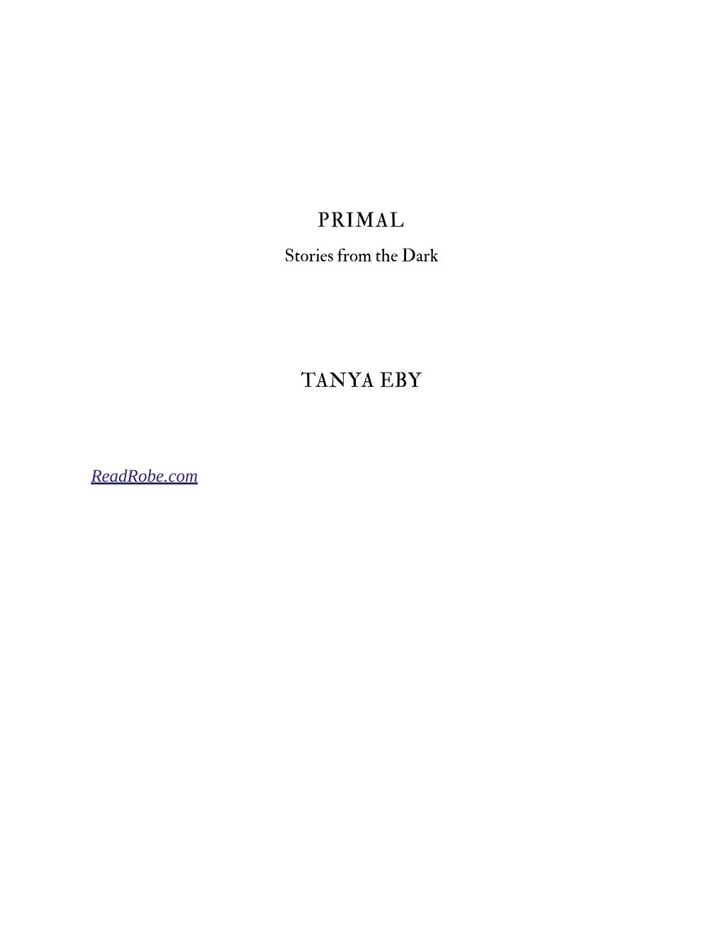 Cover of Primal