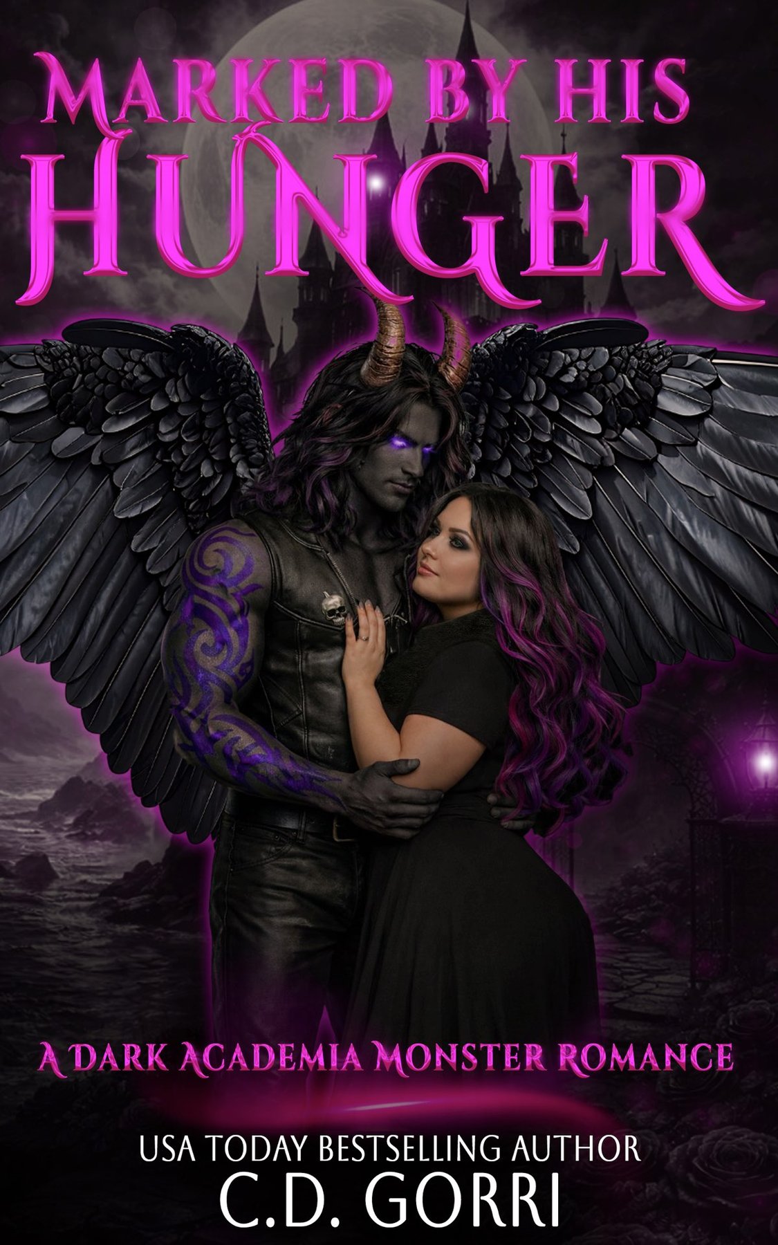 Cover of Marked By His Hunger- A Dark Academia Monster Romance (1666)