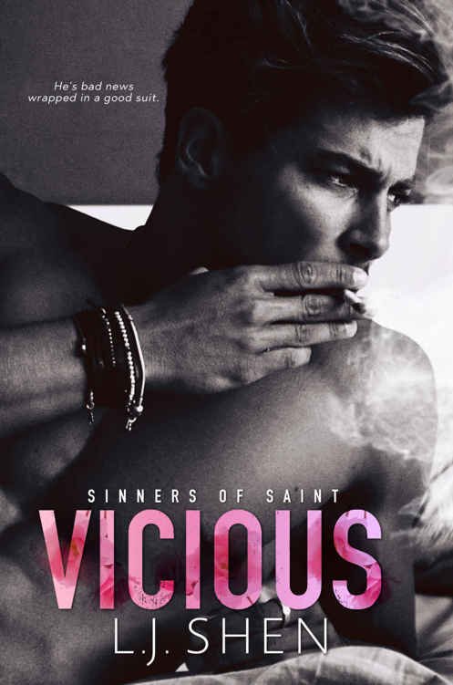 Cover of Vicious (Sinners of Saint #1)