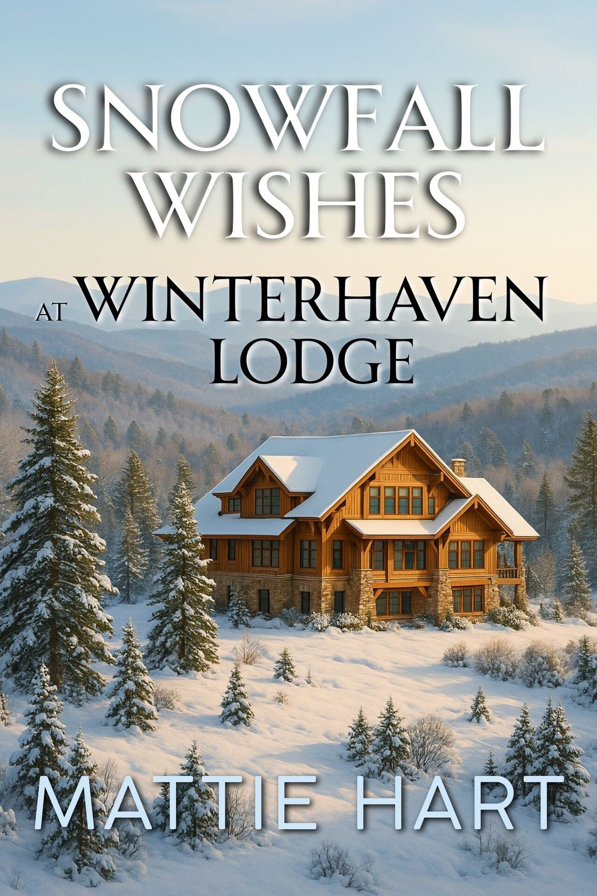 Cover of Snowfall Wishes at Winterhaven Lodge