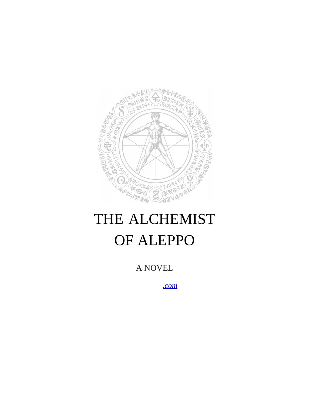 Cover of The Alchemist of Aleppo (2011)