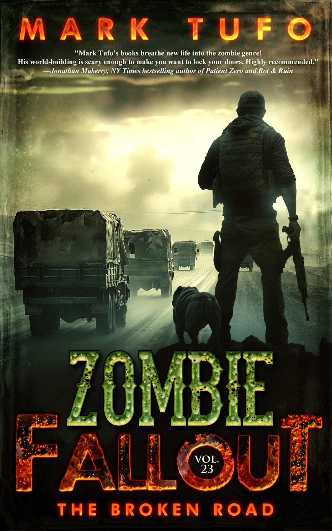 Cover of Zombie Fallout 23- The Broken Road- A Michael Talbot Adventure (1911)