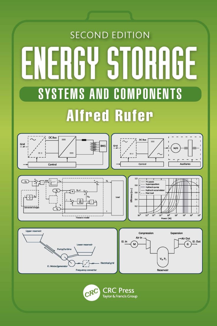 Cover of Energy Storage; Systems and Components; Second Edition