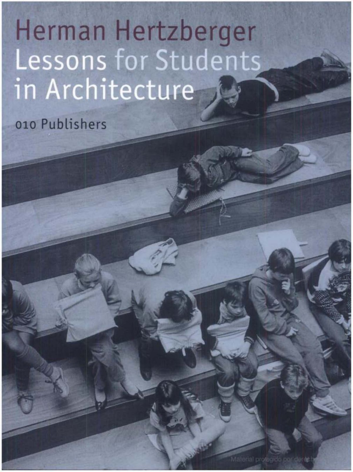Cover of Lessons for students in architecture