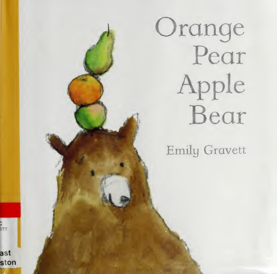 Cover of Orange Pear Apple Bear