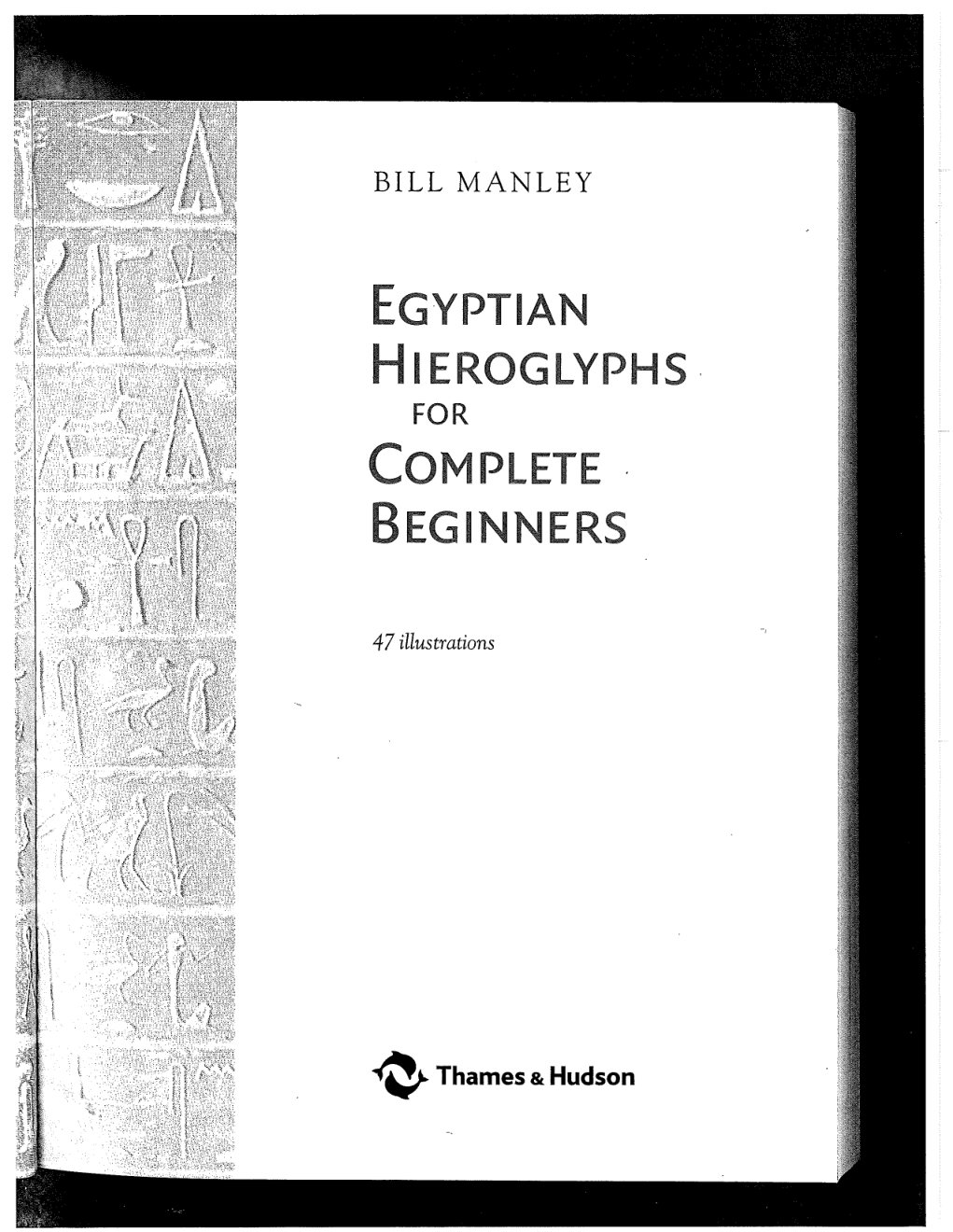 Cover of Egyptian Hieroglyphs for Complete Beginners