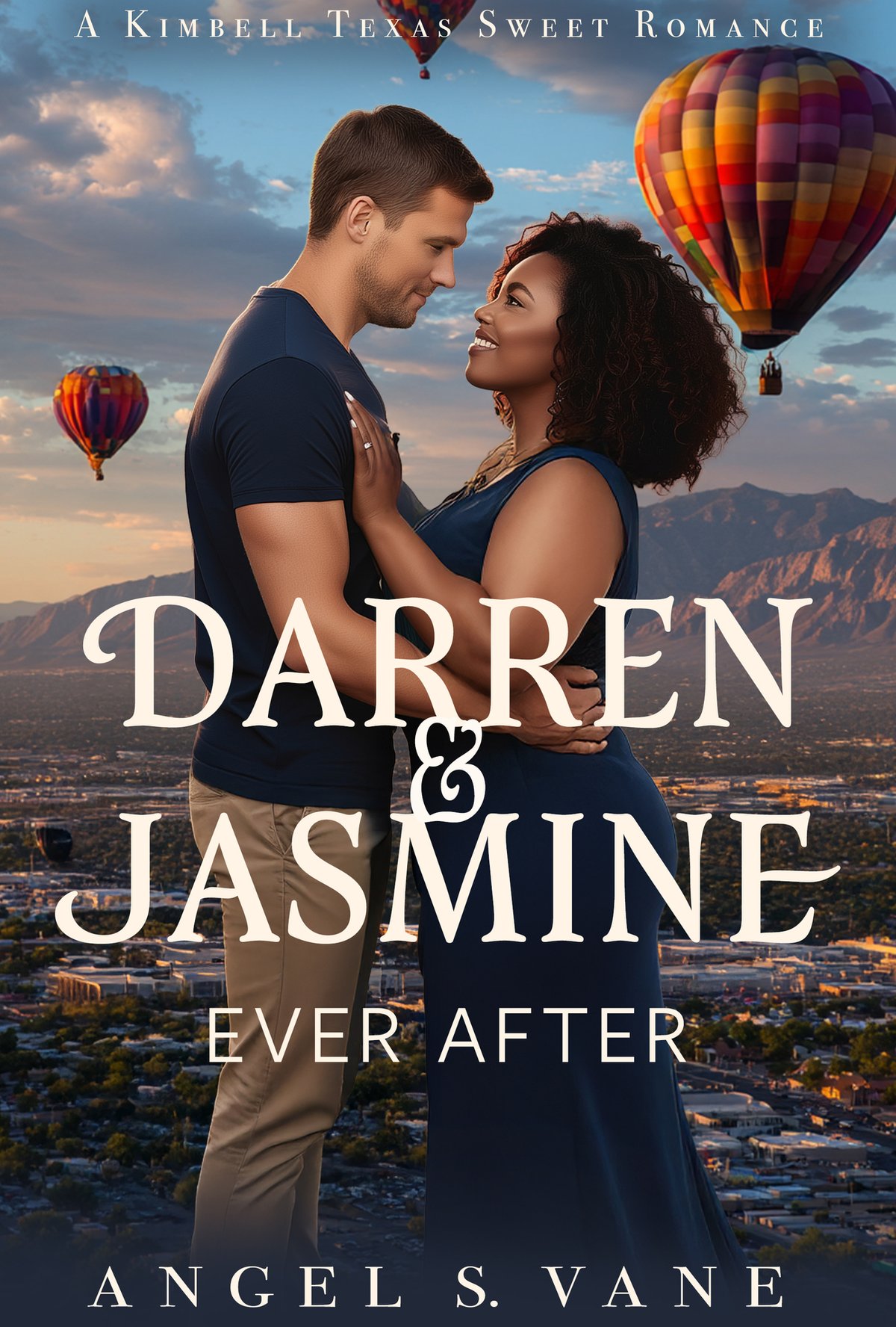 Cover of Darren & Jasmine Ever After (Kimbell Texas Sweet Romances)