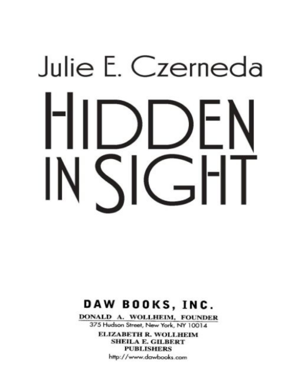 Cover of Hidden in Sight