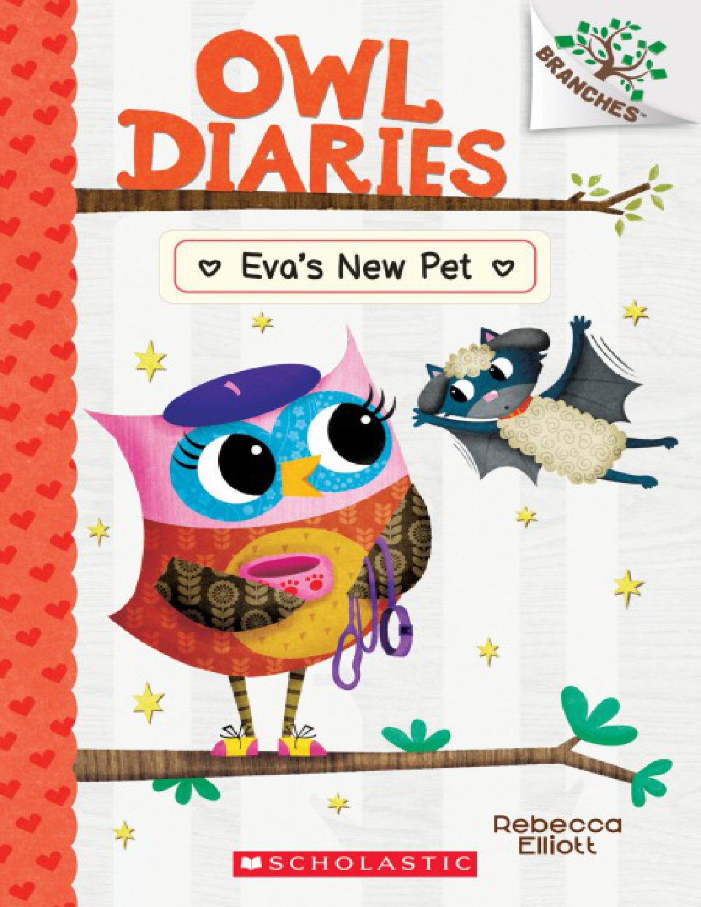 Cover of Eva's New Pet: A Branches Book (Owl Diaries #15)