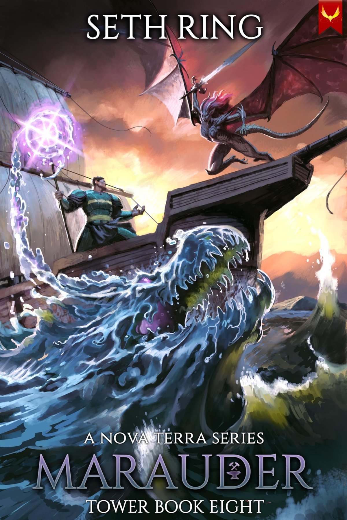 Cover of Marauder: A LitRPG Adventure (Tower Book 8)