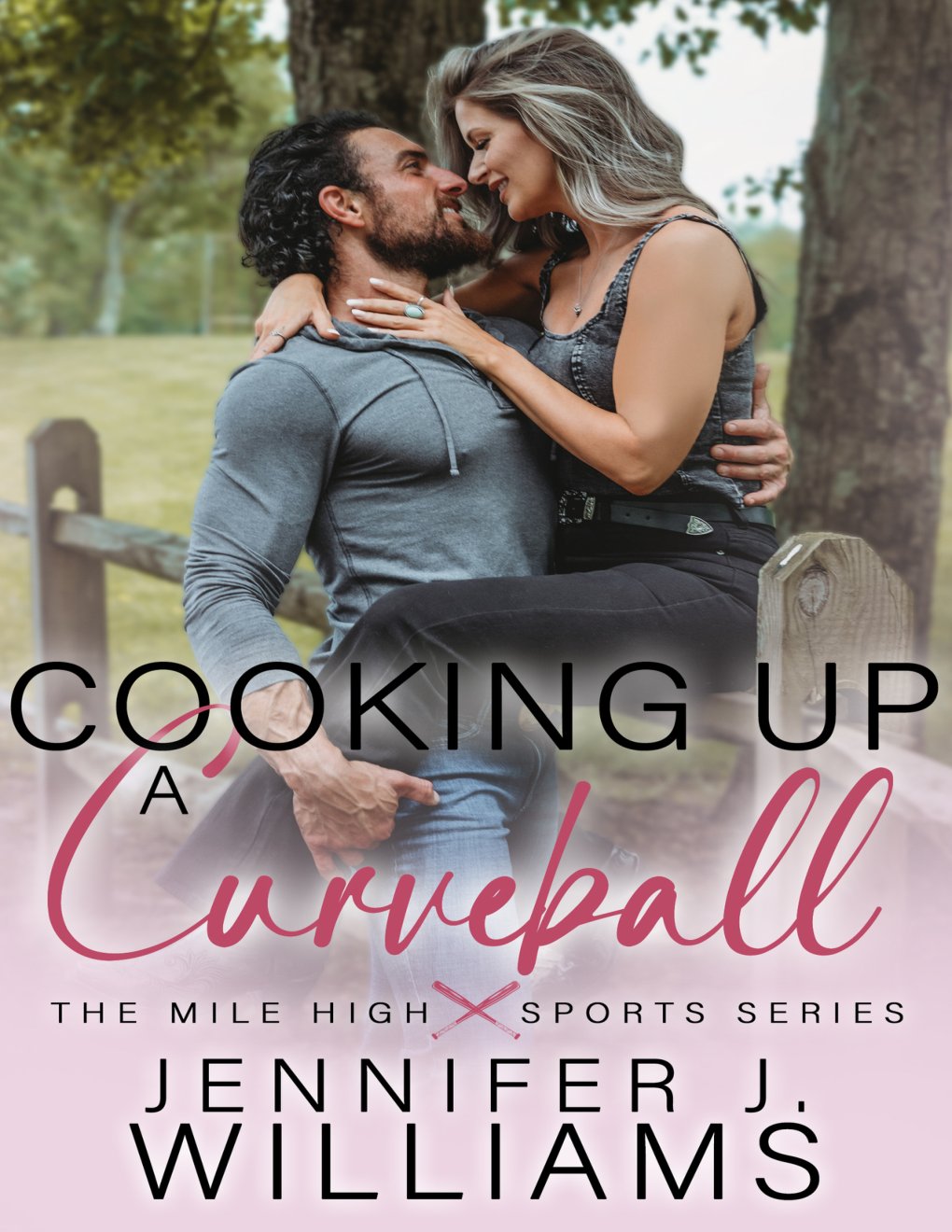 Cover of Cooking Up A Curveball: A Baseball, Workplace, Secret Identity Romance (Mile High Series Book 3)