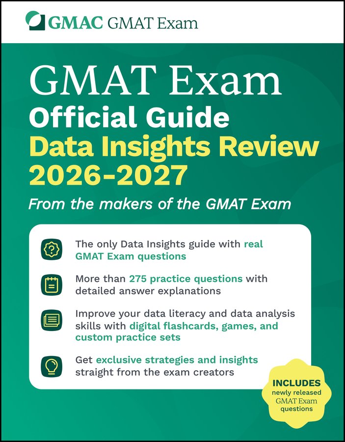 Cover of GMAT™ Official Guide Data Insights Review 2026–2027
