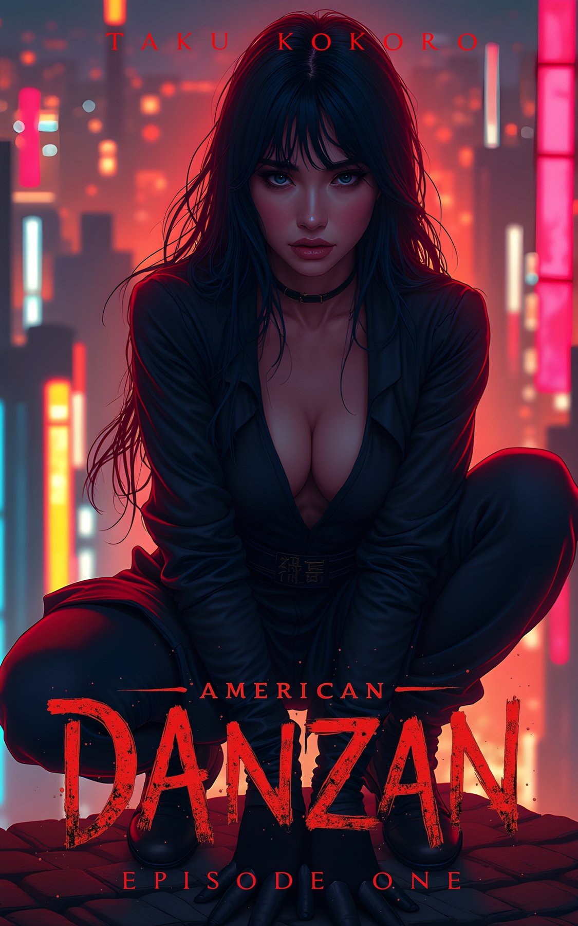 Cover of American Danzan: A Yandere Light Novel