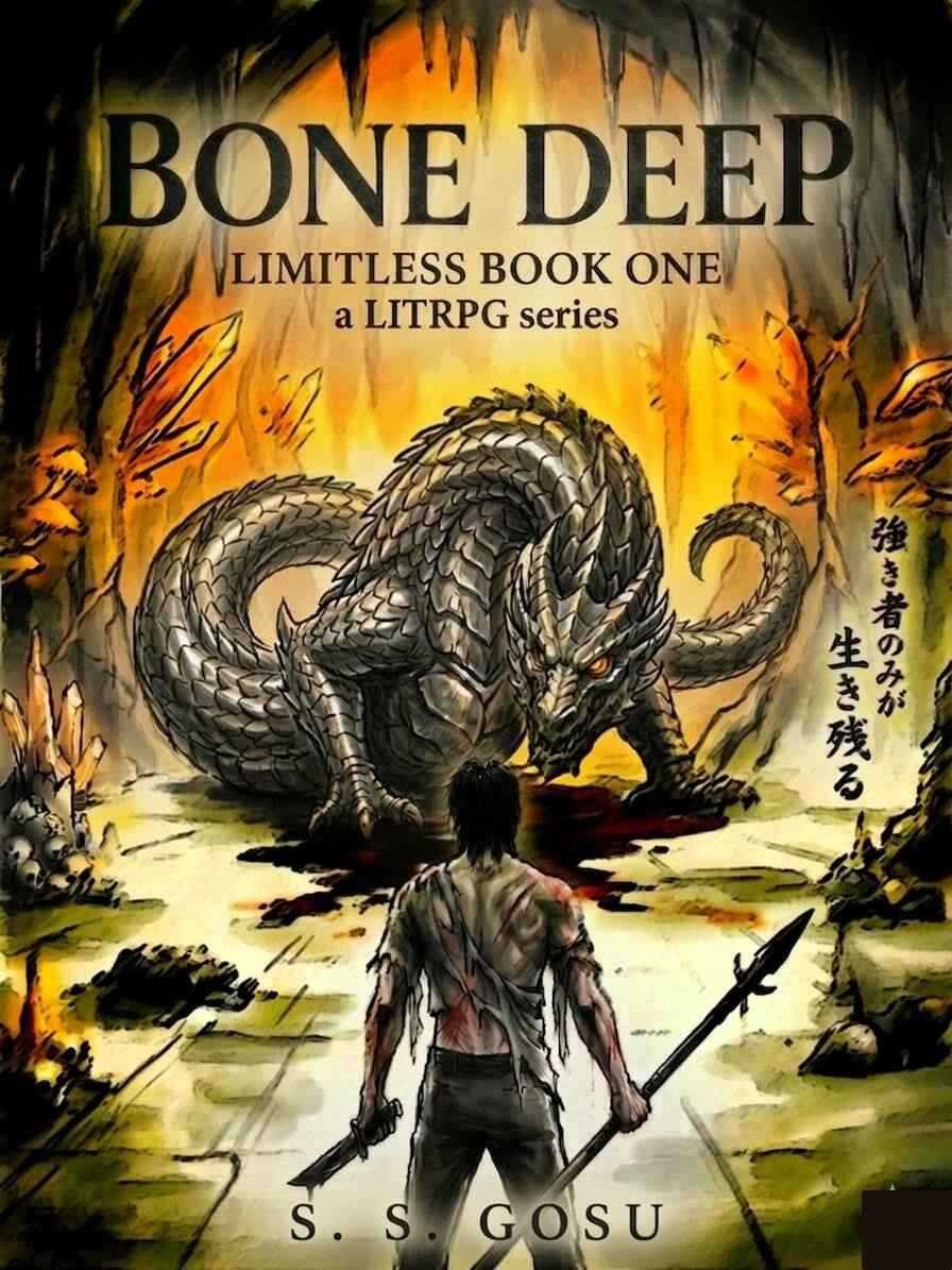Cover of Bone Deep- Limitless Book One a LITRPG series (2026)