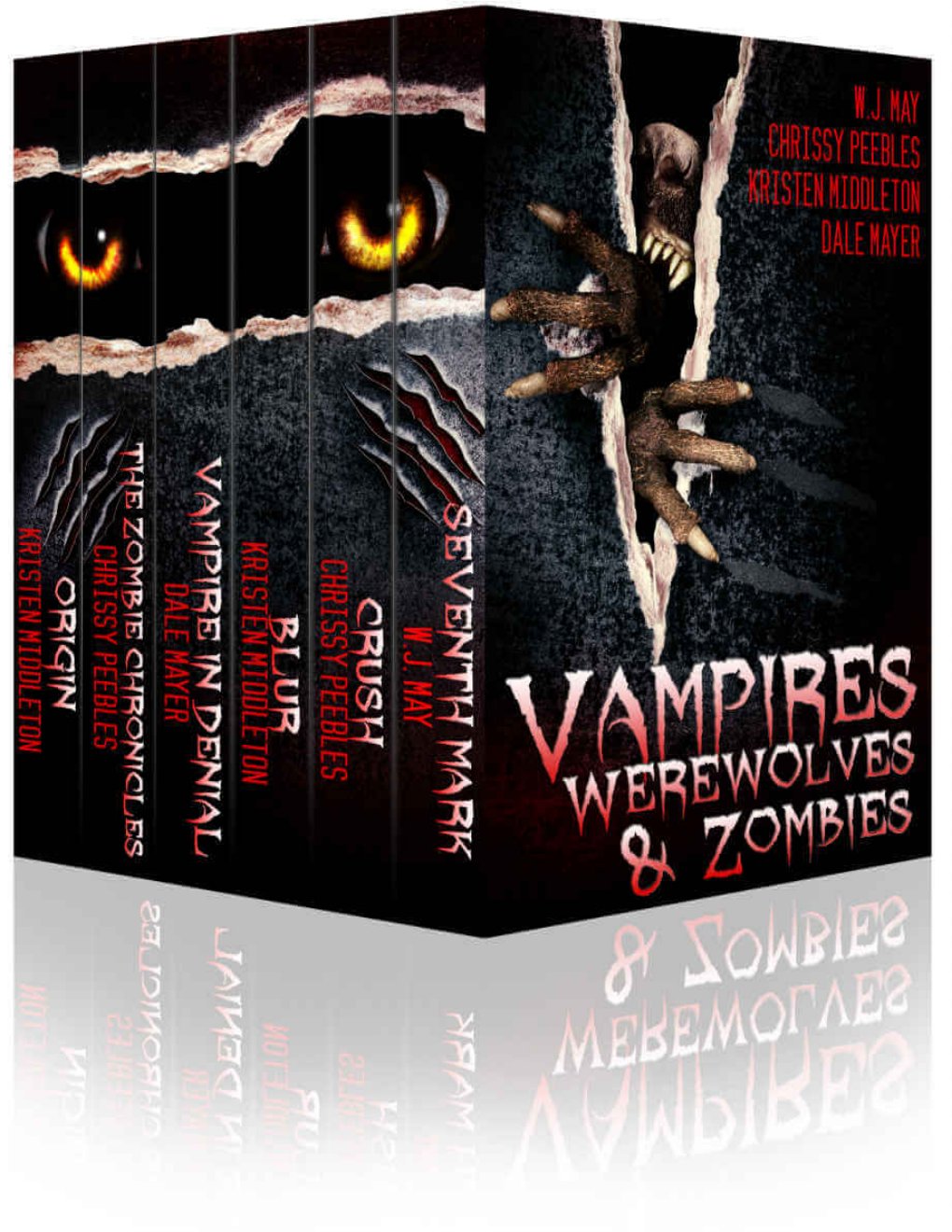 Cover of Vampires, Werewolves, & Zombies