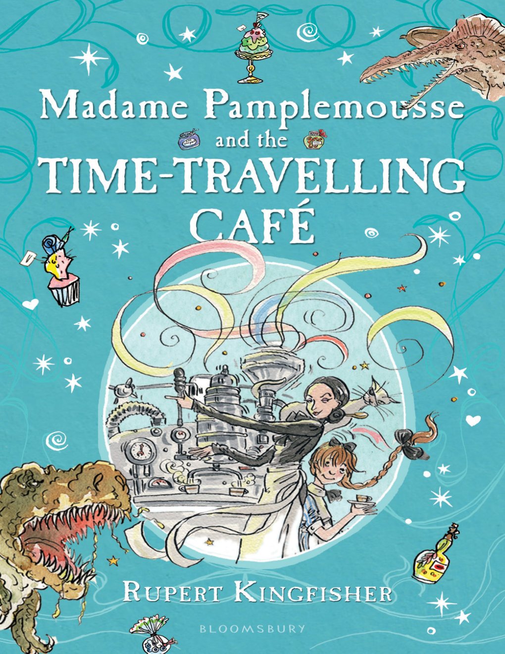 Cover of Madame Pamplemousse and the Time-Travelling Café