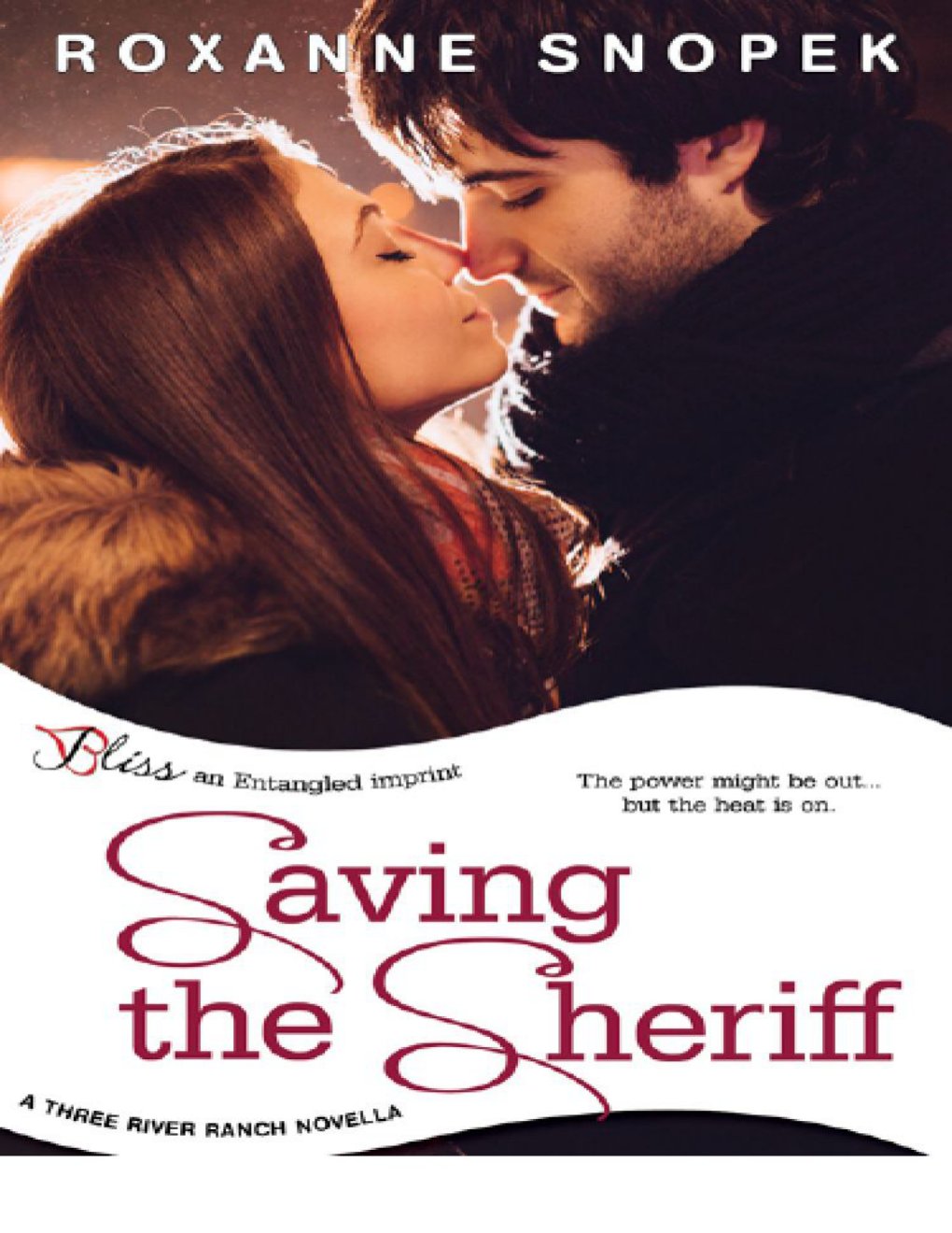 Cover of Saving the Sheriff- A Three River Ranch Novella (1815)