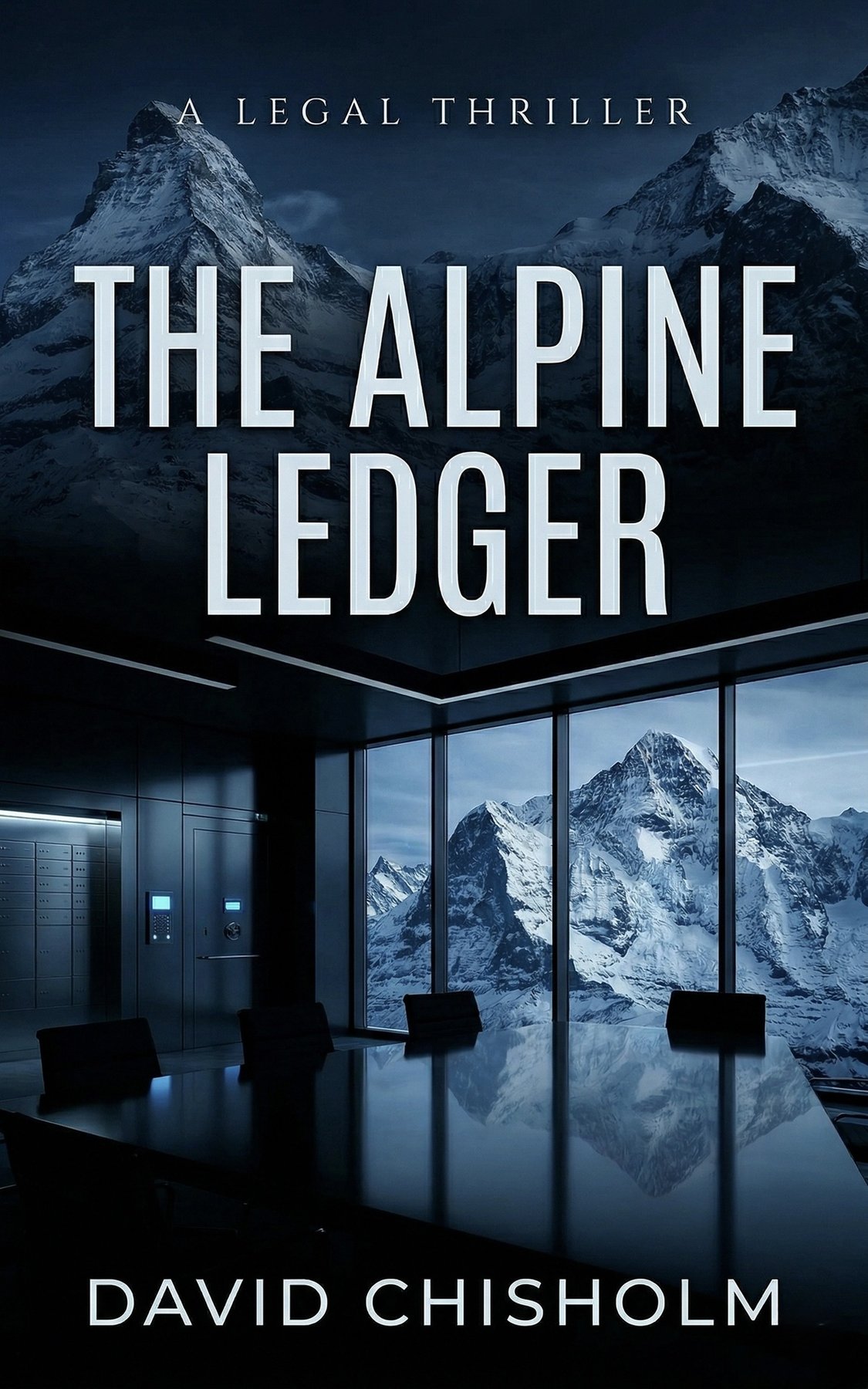 Cover of The Alpine Ledger: A Pulse-Pounding Espionage and Legal Thriller (The Covenant Series Book 7)