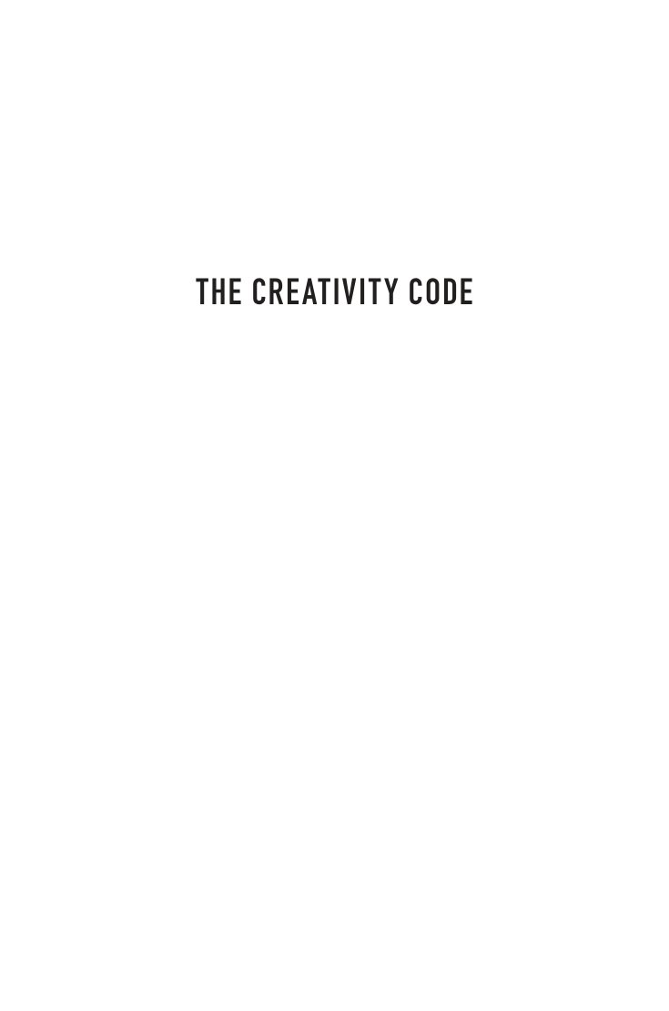 Cover of THE CREATIVITY CODE