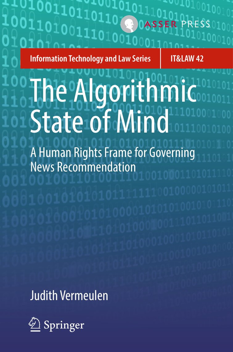 Cover of The Algorithmic State of Mind (1570)