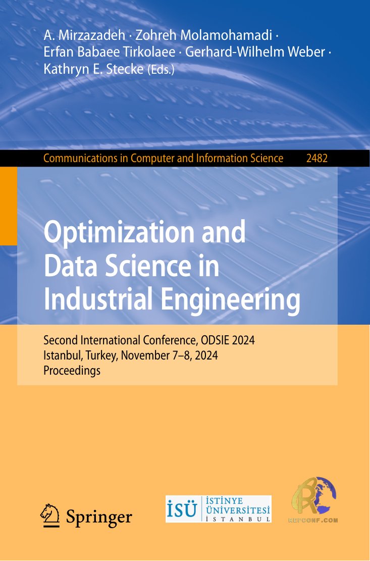 Cover of Optimization and Data Science in Industrial Engineering