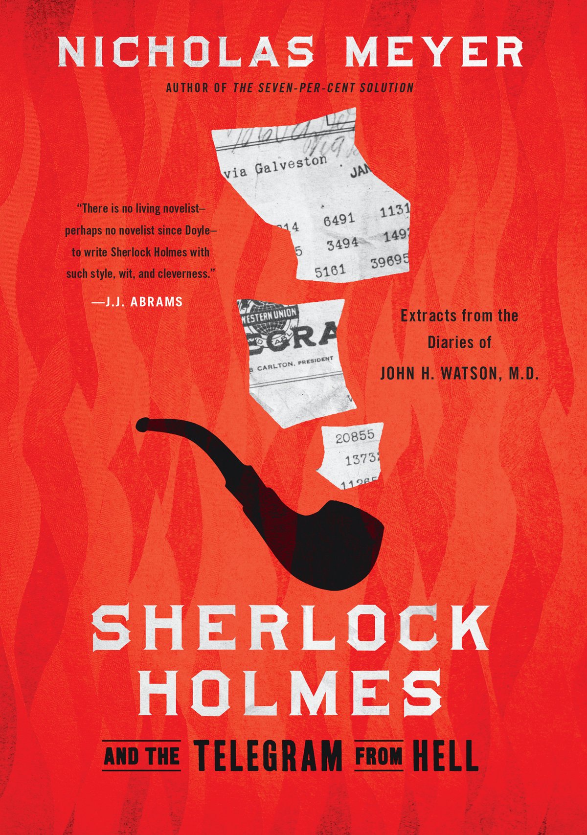 Cover of Sherlock Holmes and the Telegram from Hell (1911)
