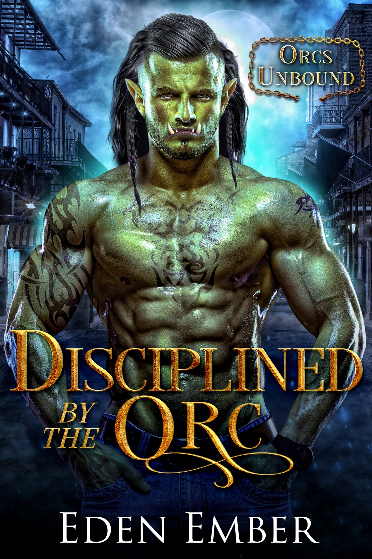 Cover of Disciplined by the Orc: Orcs Unbound