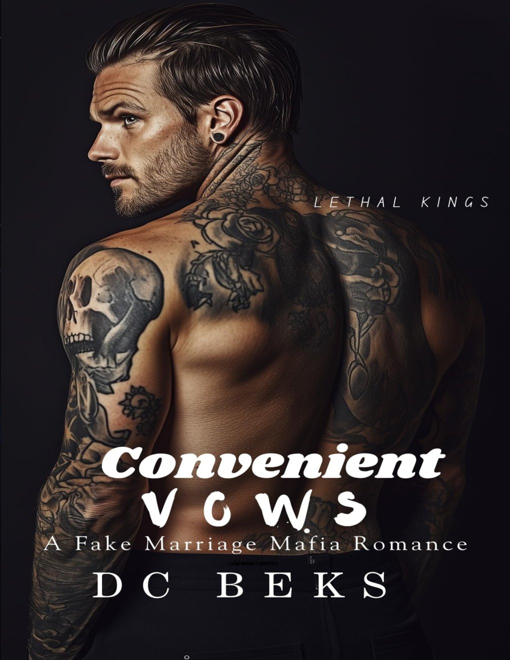 Cover of Convenient Vows: A Fake Marriage Mafia Romance (Lethal Kings Book 4)