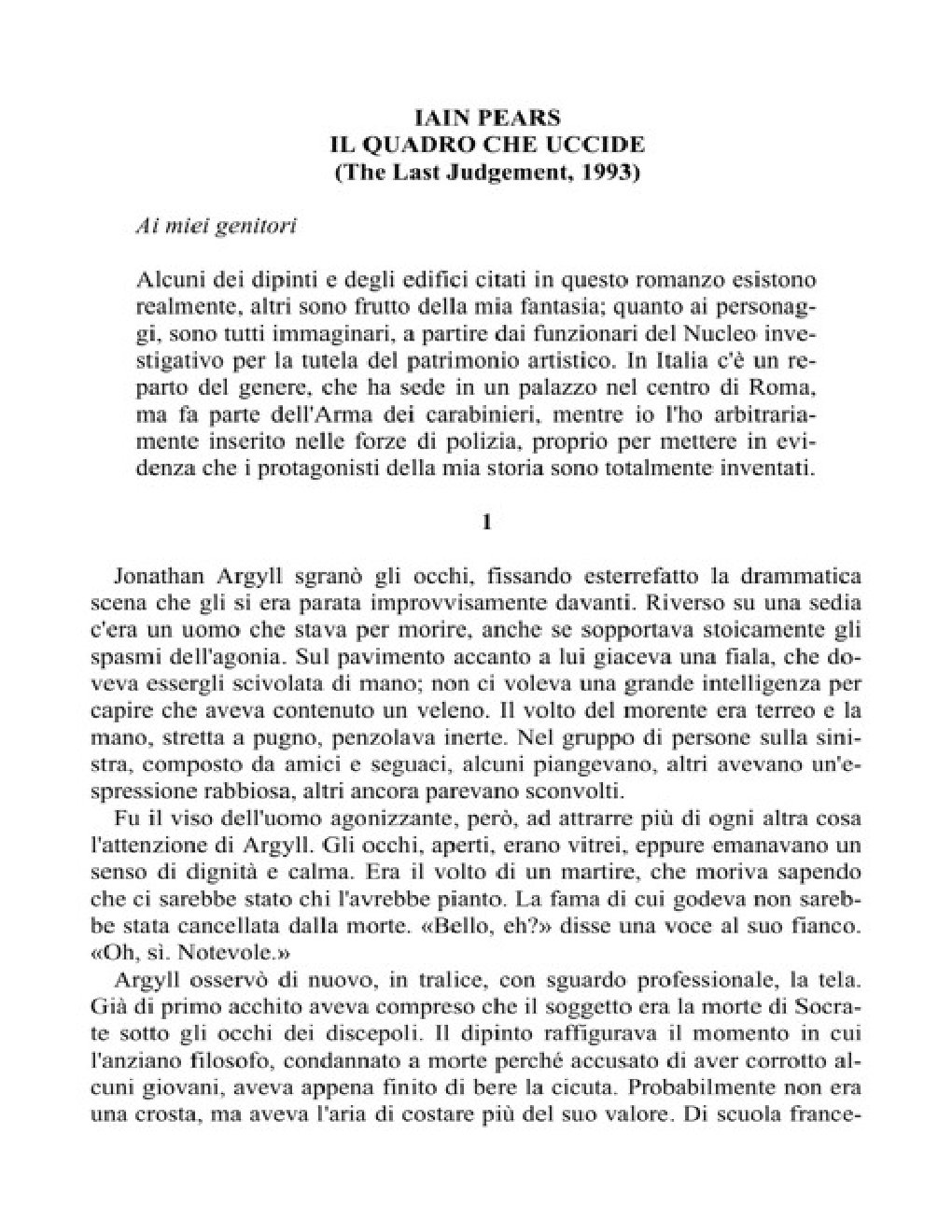 Cover of Il quadro che uccide