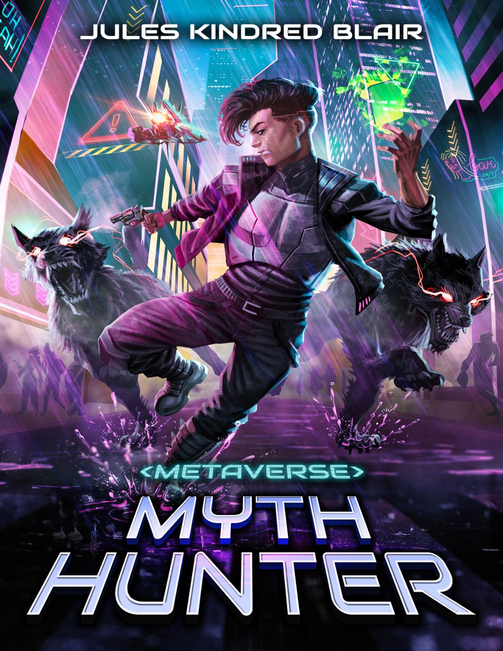 Cover of Metaverse Mythhunter: A Sci-Fi LitRPG Adventure