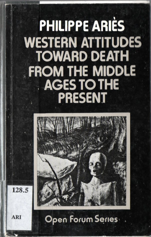 Cover of Western Attitudes toward Death