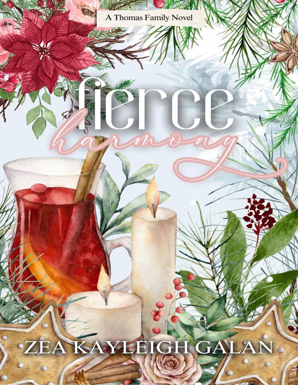 Cover of Fierce Harmony: A Rivals to Lovers, Workplace Romance