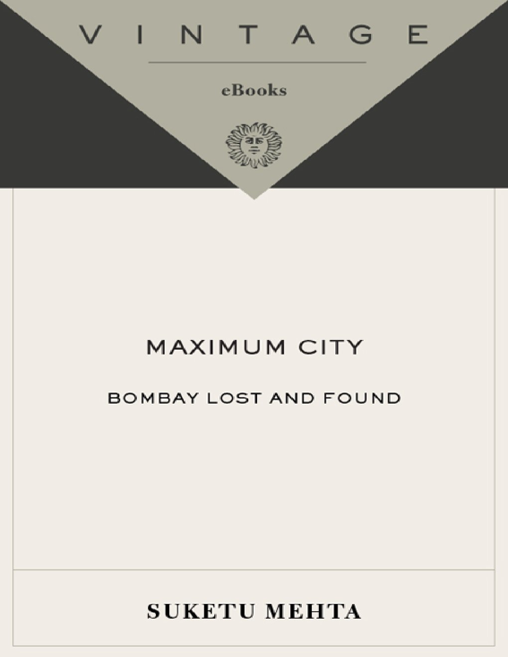 Cover of Maximum City