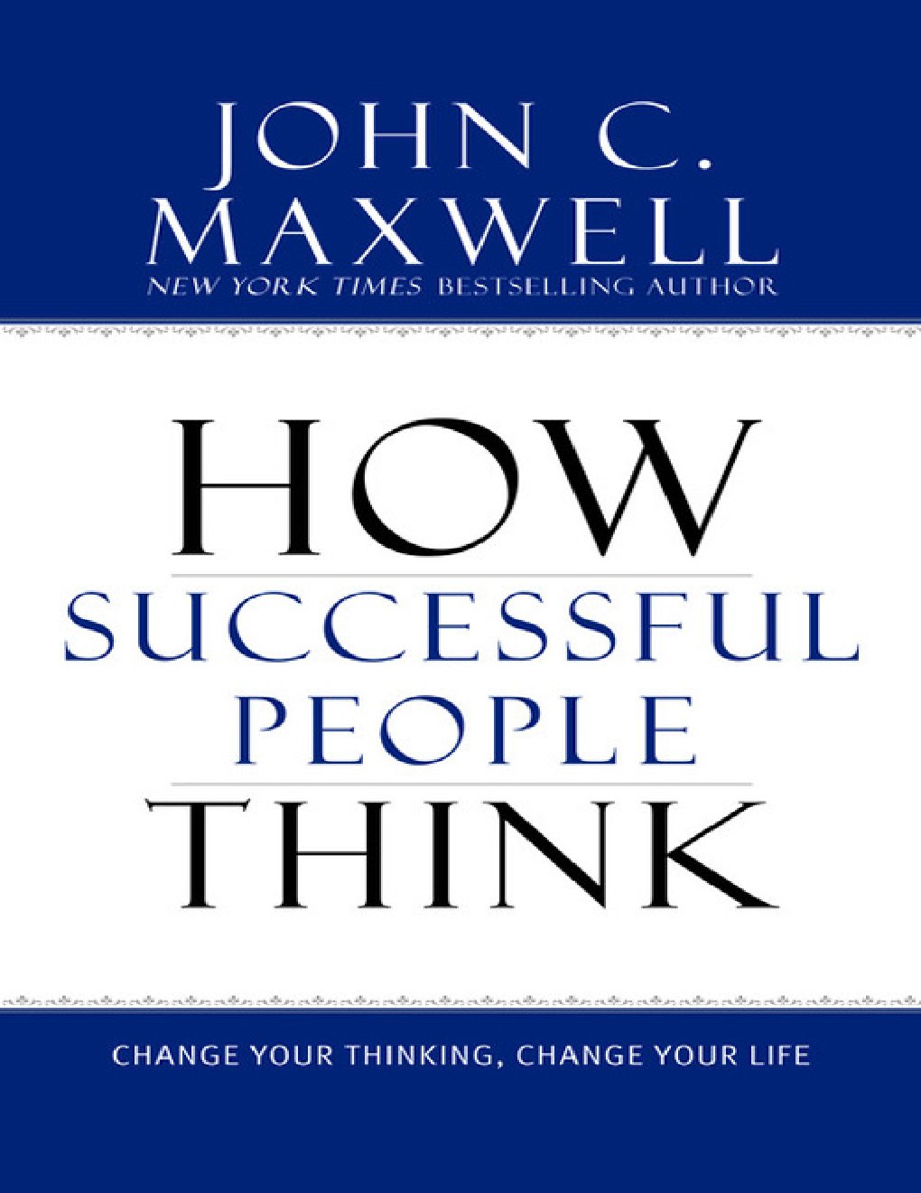 Cover of How Successful People Think