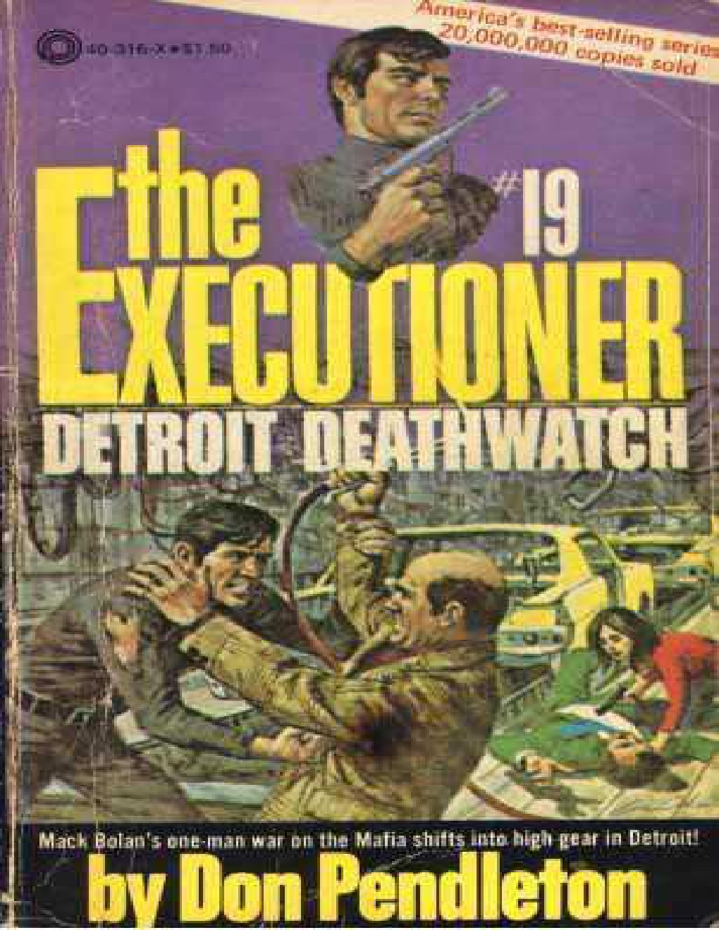 Cover of The Executioner 019: Detroit Deathwatch