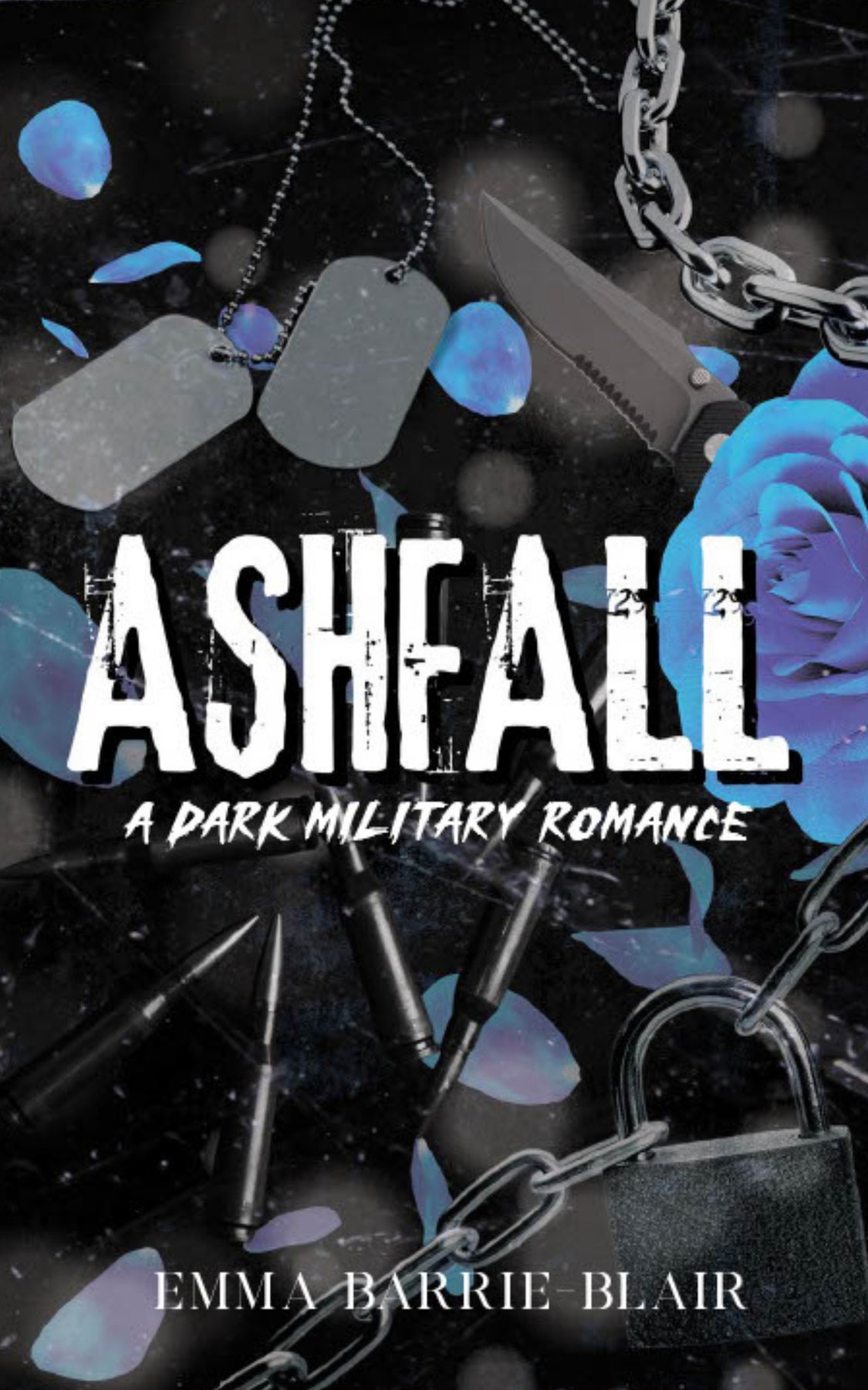 Cover of Ashfall- A Dark Military Romance (2025)