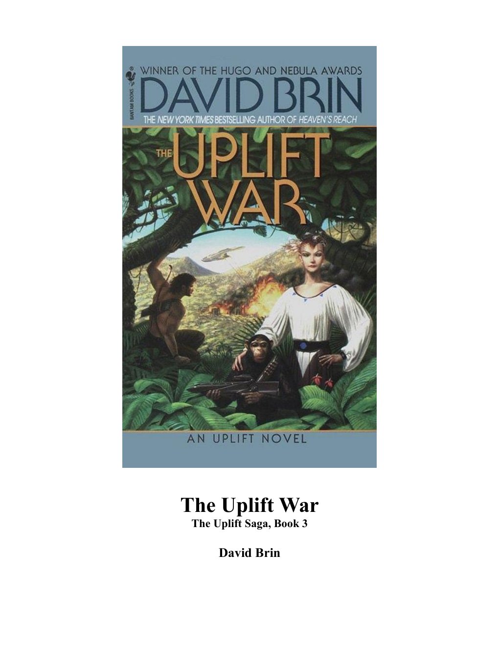 Cover of The Uplift War