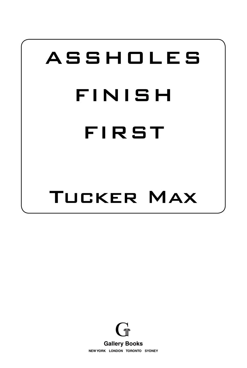 Cover of Assholes Finish First