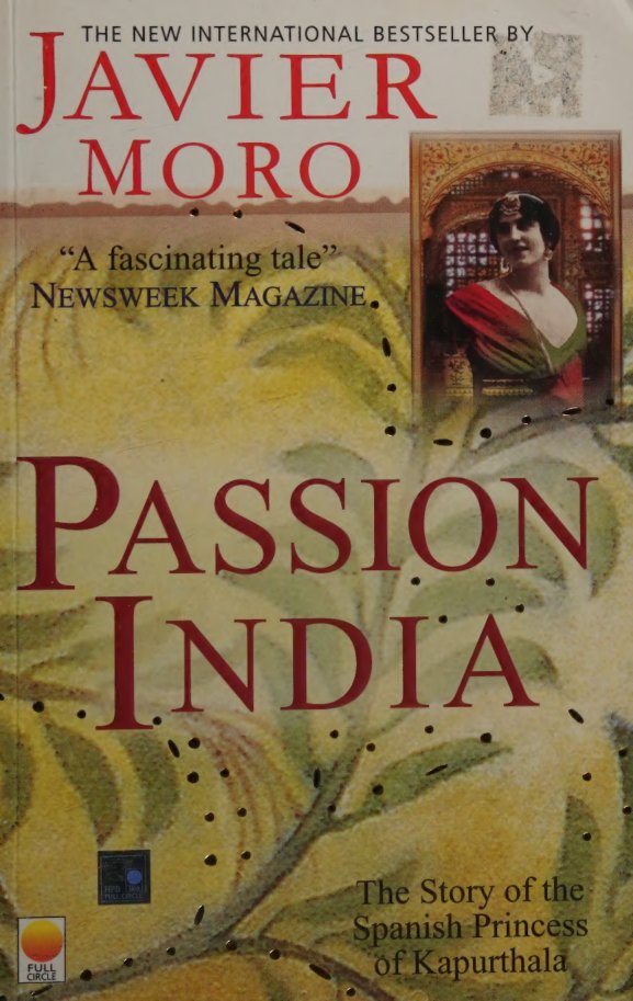 Cover of Passion India : the story of the Spanish princess of Kapurthala