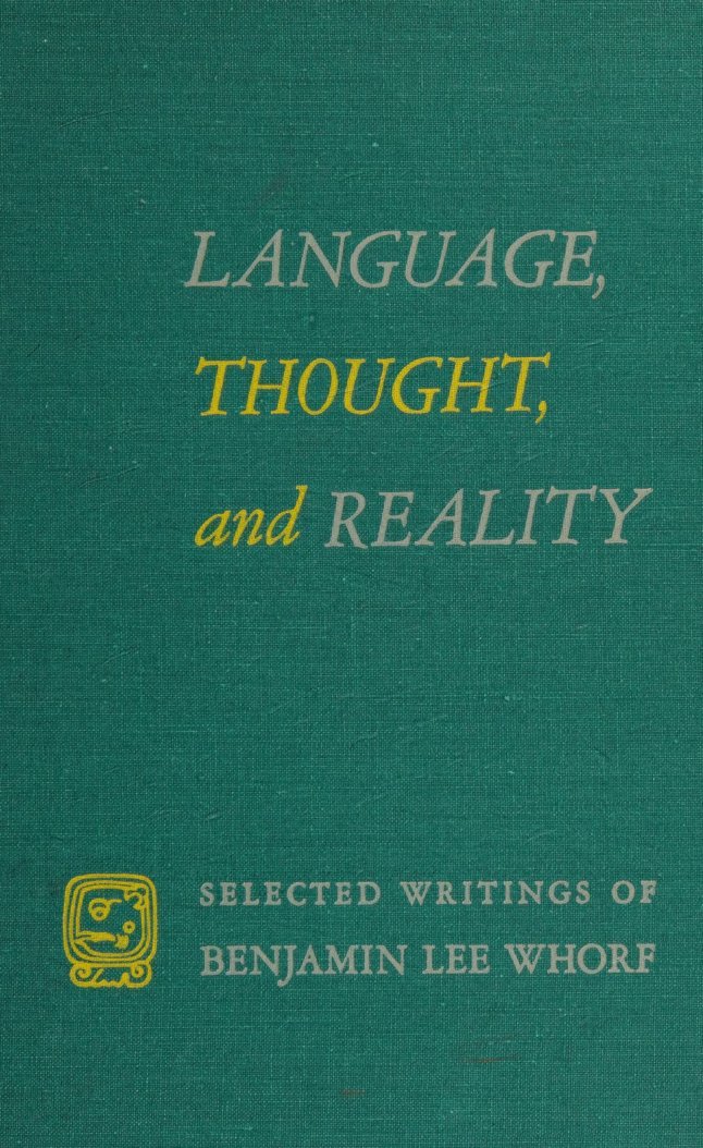 Cover of Language, thought, and reality