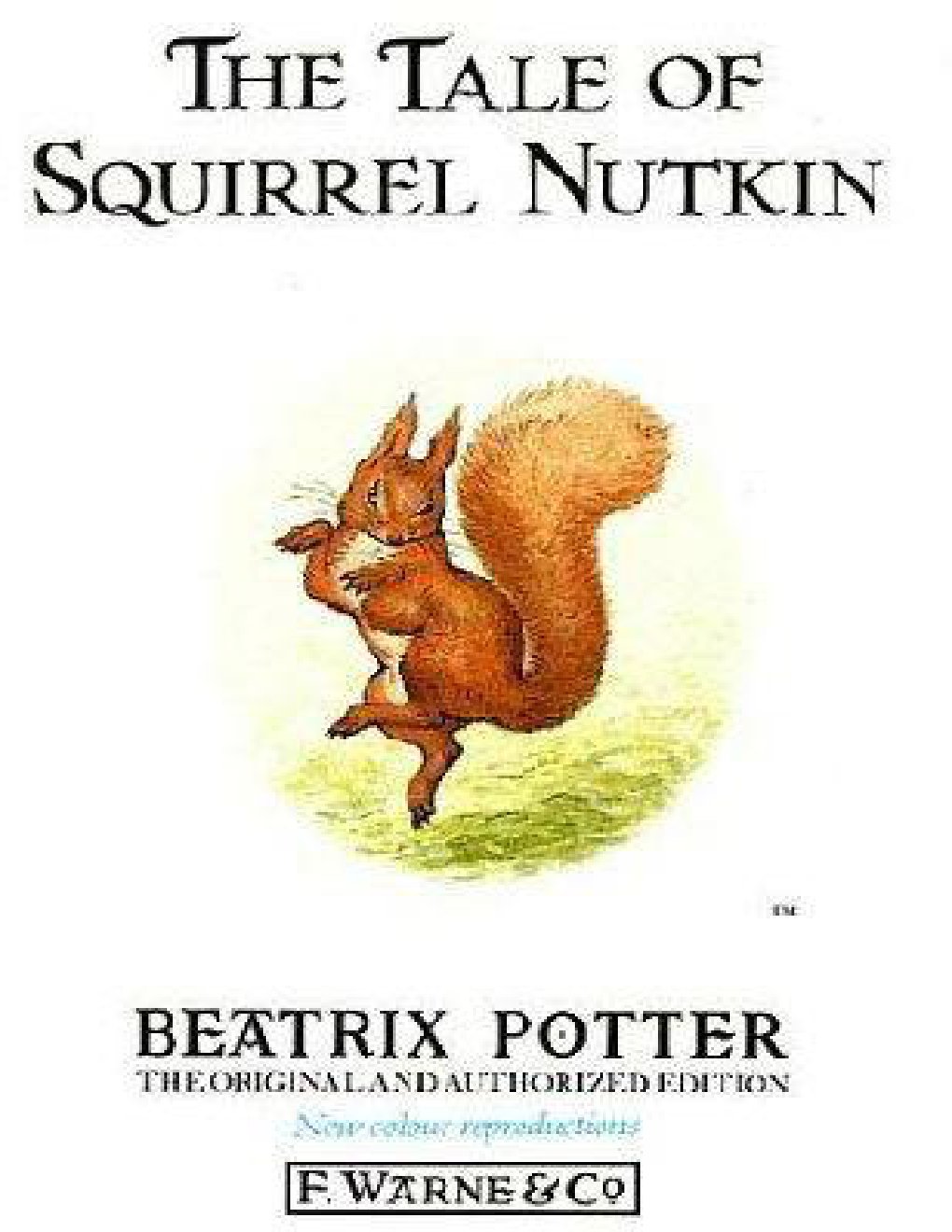 Cover of The Tale of Squirrel Nutkin