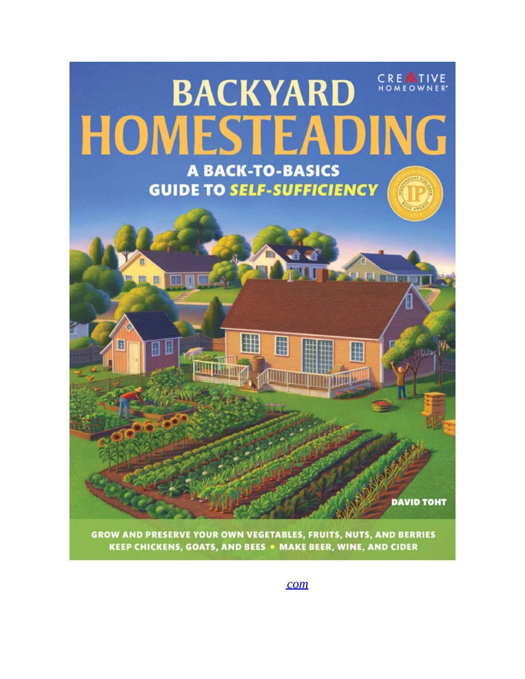 Cover of Backyard Homesteading