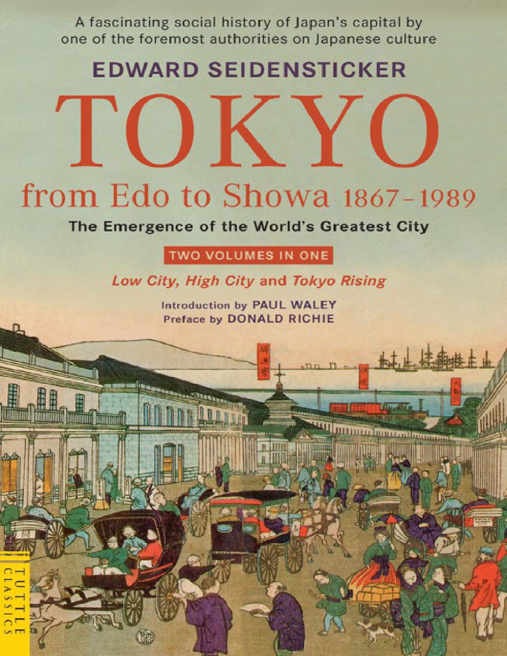 Cover of Tokyo from Edo to Showa 1867-1989