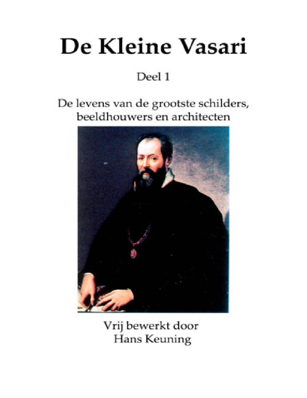 Cover of De Kleine Vasari Deel1 (1466)