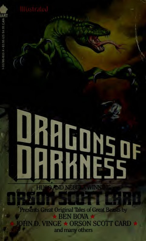 Cover of Dragons of darkness