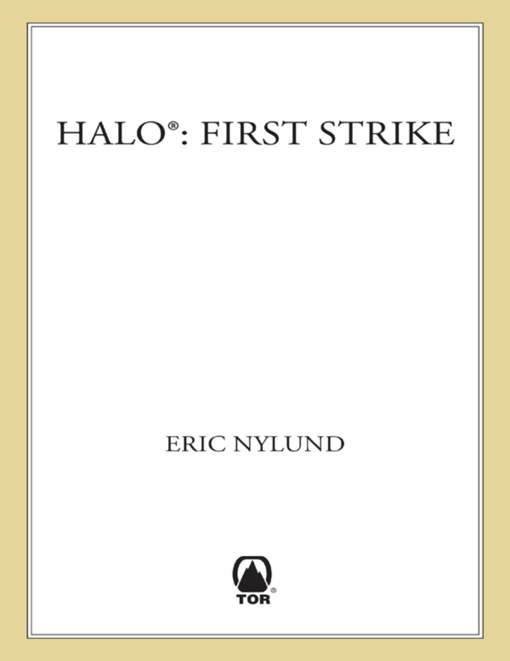 Cover of First Strike