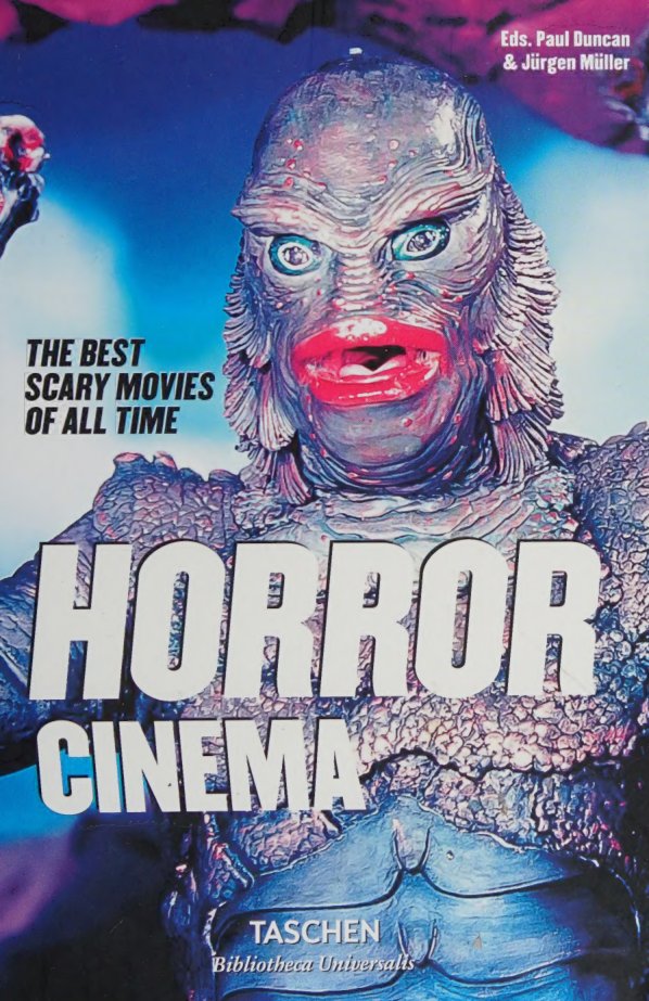 Cover of Horror cinema